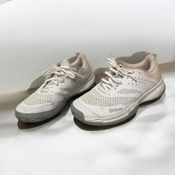 Wilson Kaos Stroke 2.0 White / Scallops Shell 7.5 women’s - Picture 1 of 11